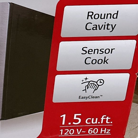98% NEW MICROWAVE OVEN, LG - Picture 3 of 3